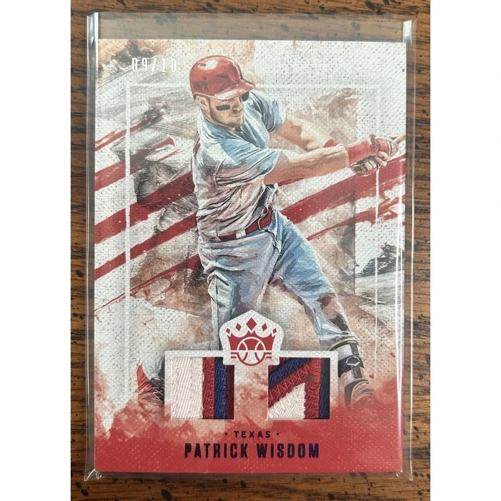 Panini Patrick Wisdom #DMS-PW 2019 Diamond Kings /10